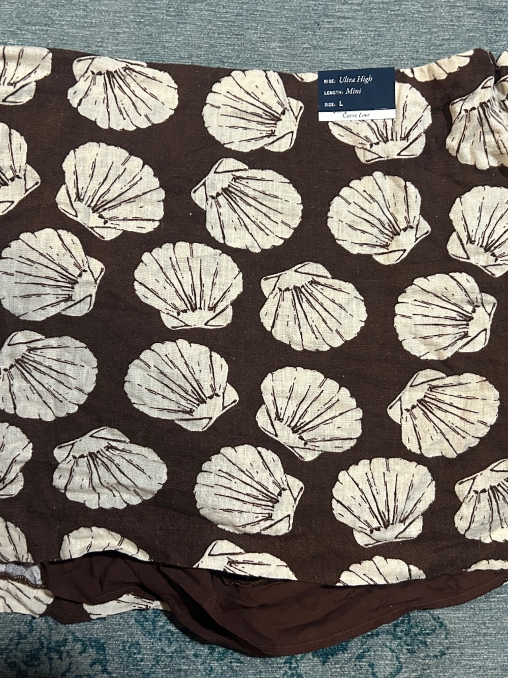 Abercrombie mini skort, curve love